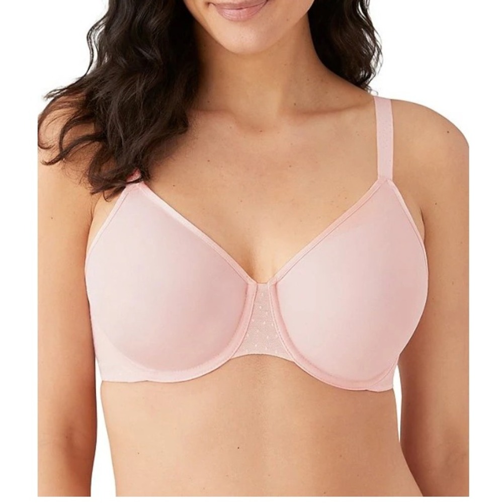 Women's Wacoal Back Appeal Minimizer Unlined Underwire Bra, Pink, 40D, NWOT